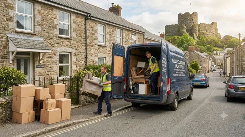Completed house clearance in Launceston, Cornwall